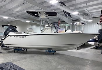 2023 Key West 203 FS White Boat